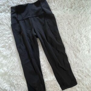 lululemon athletica Black High-Rise Crop Leggings - 4